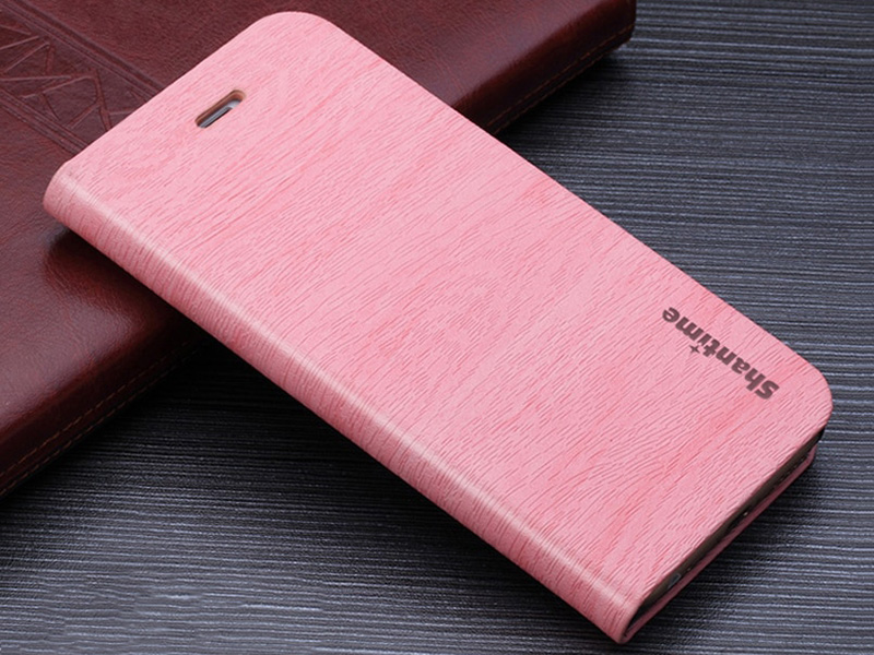 Чехол для телефона с силиконовой крышкой Shantime розовый