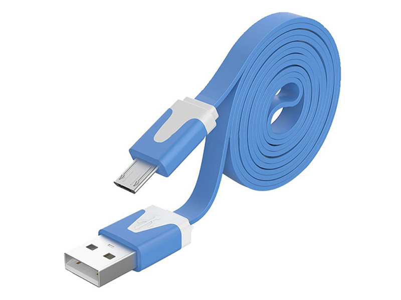 Простой и надежный кабель Dewtreetali PJ1072-01 синий