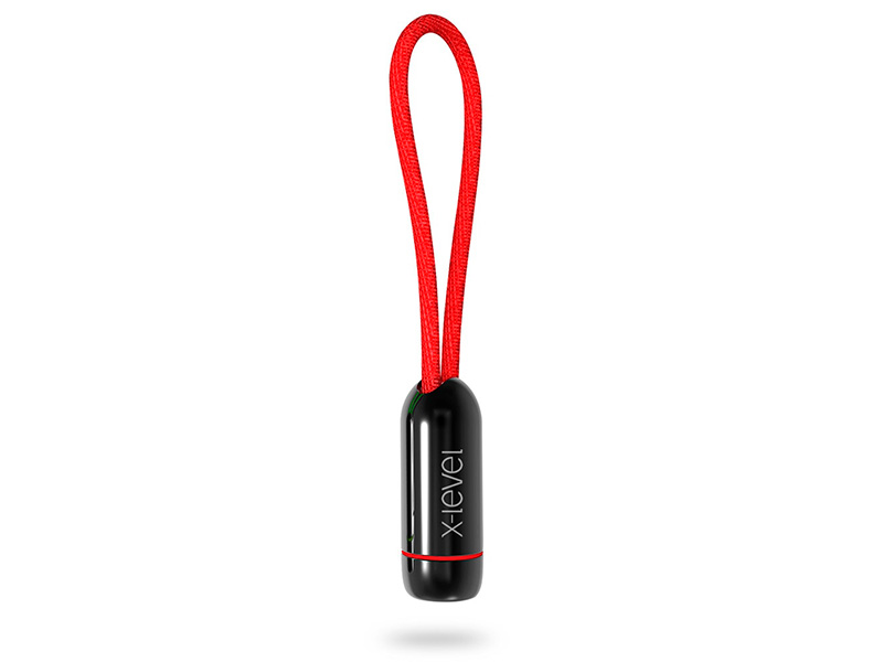 Зарядный кабель X-Level красный