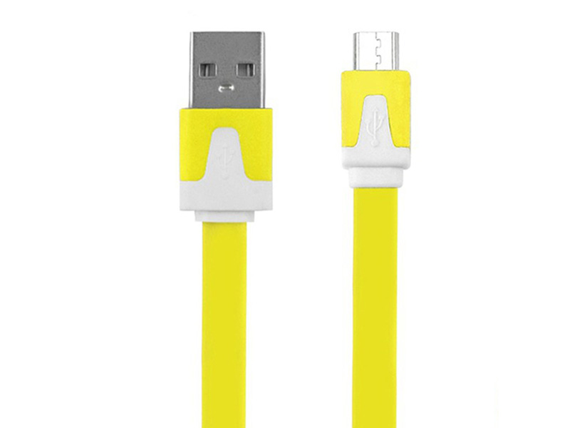 Простой и надежный кабель Dewtreetali PJ1072-01 желтый